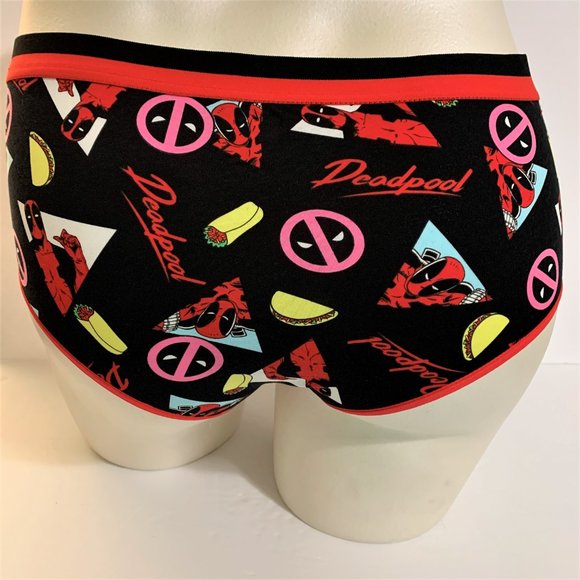Torrid Cheeky Panties Underwear Disney Marvel Deadpool Tacos Plus Size 1 14 / 16 - Picture 3 of 4